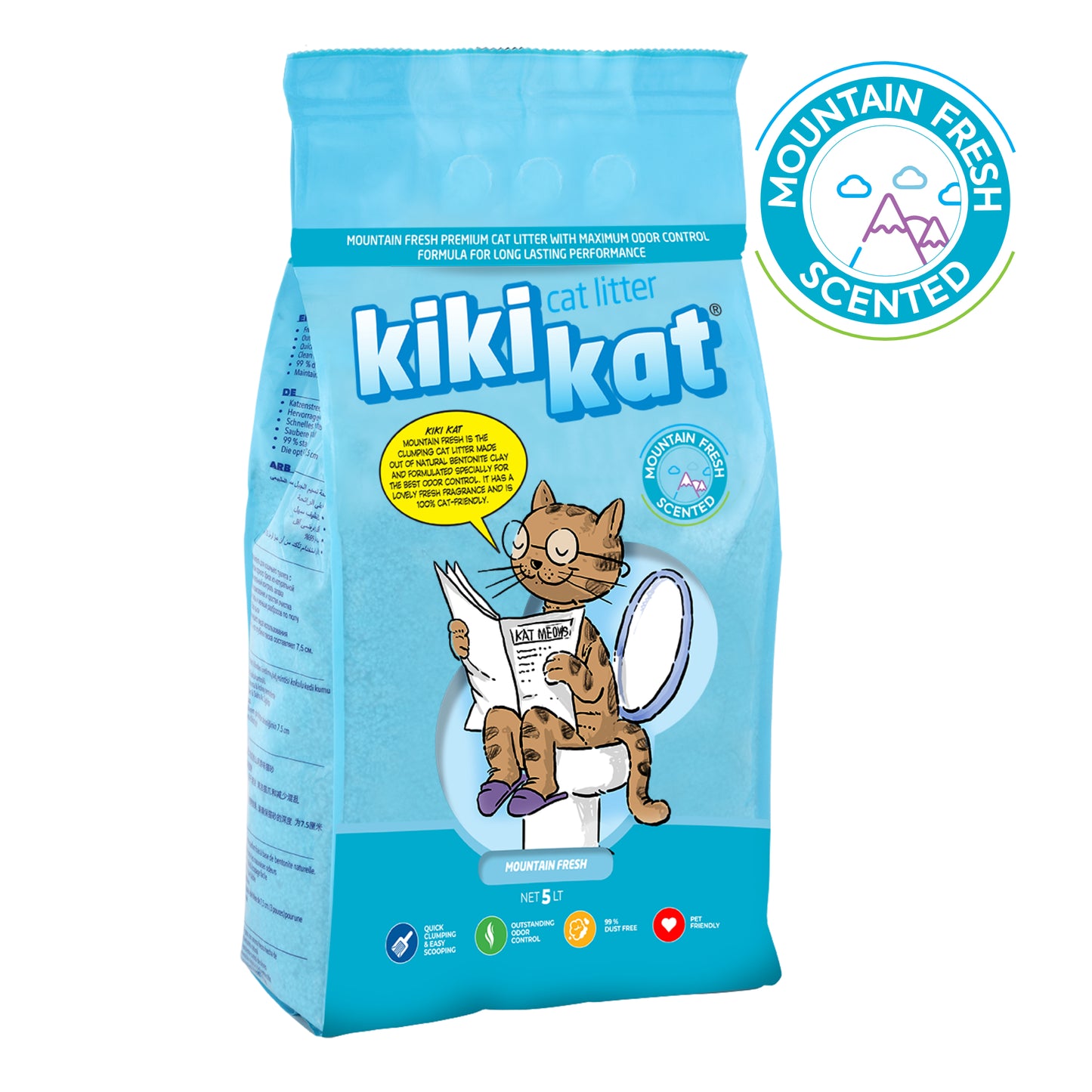 KikiKat Mountain Fresh Scented