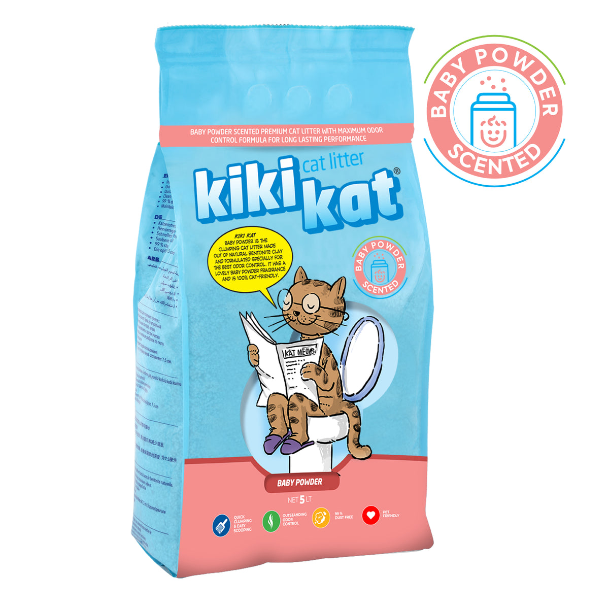 KikiKat Baby Powder Scented